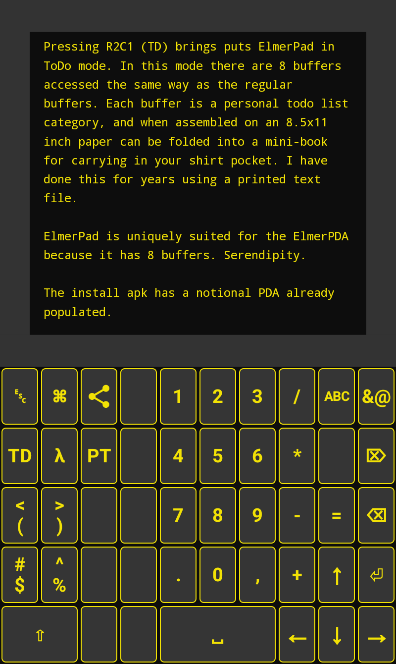 DOSwriter screenshot