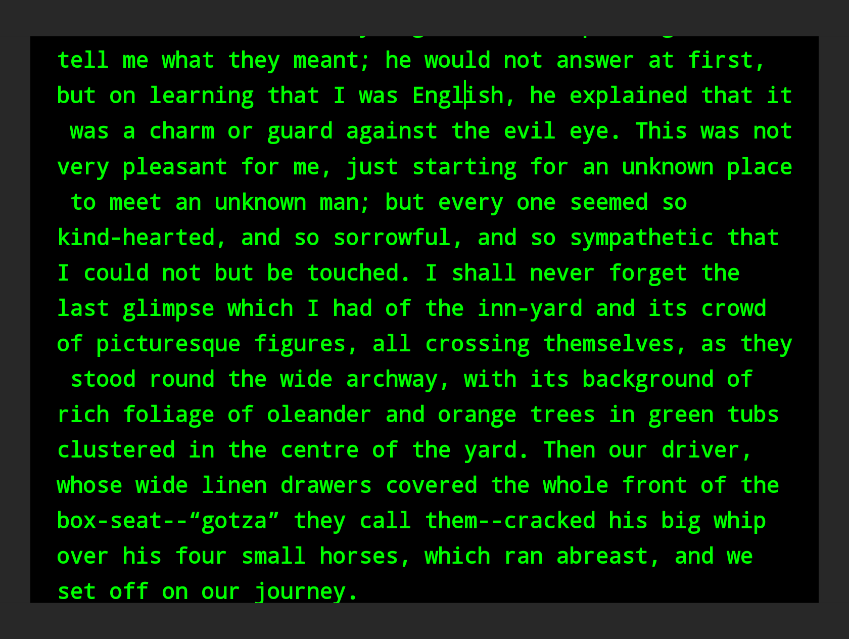 DOSwriter screenshot